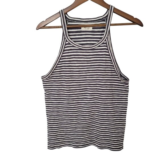 Madewell Tops - Madewell Striped Racerback Tank Top Womens Size S
